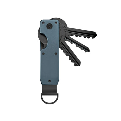 Compact Metal Key Organizer – Minimalist Key Case Holder for 2-6 Keys, Secure Keychain
