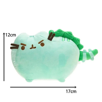 Cute Simulated Cat Plush Doll - Soft Anime Cat Stuffed Toy for Tabletop, Bedroom, and Home Decor, Kids’ Gift