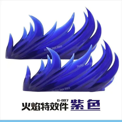 Whirlwind Flame & Ice Special Effects Model Stand — Luffy Figure DIY Accessories Movable Display Base