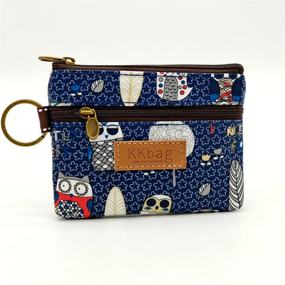 Cute Animal Zipper Wallet - Cartoon Coin Purse, Lightweight Money Bag, Key & Card Holder for Women and Students