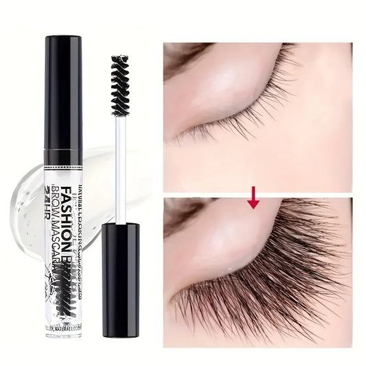 Transparent Eyelash Serum Gel - Waterproof Lash Enhancing & Nourishing Treatment for Fuller-Looking Lashes
