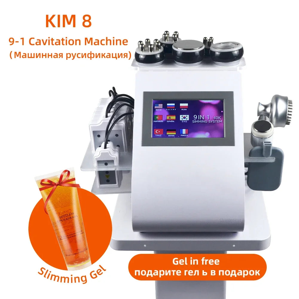Missheart 9-in-1 40K Ultrasonic Cavitation Massager – Weight Loss, Lifting & Firming Device (US/EU Fast Shipping)