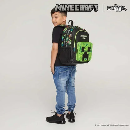 Genuine Smiggle Kids Backpack Set — School Bag, Pen Case & Lunch Bag for Students