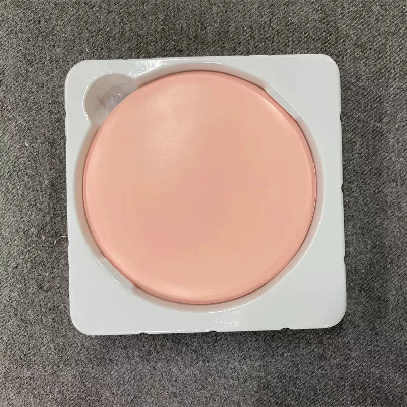 Personalized LED Makeup Mirror - Small Folding Double-Sided Compact Pocket Mirror for Women, Pink & White