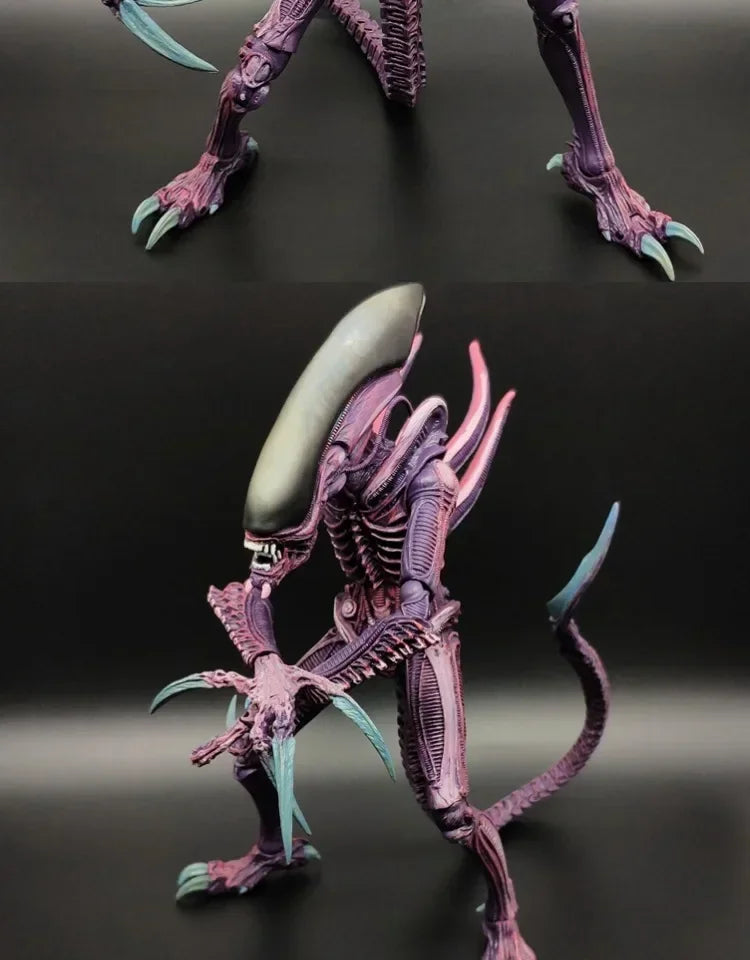 NECA Xenomorph Alien vs. Predator Action Figure — Fully Articulated Collectible with Movable Joints, Cool Toy & Gift