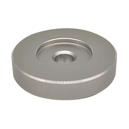 45 RPM Aluminum Adapter — Dome 7-Inch Vinyl Record Converter for All Turntables