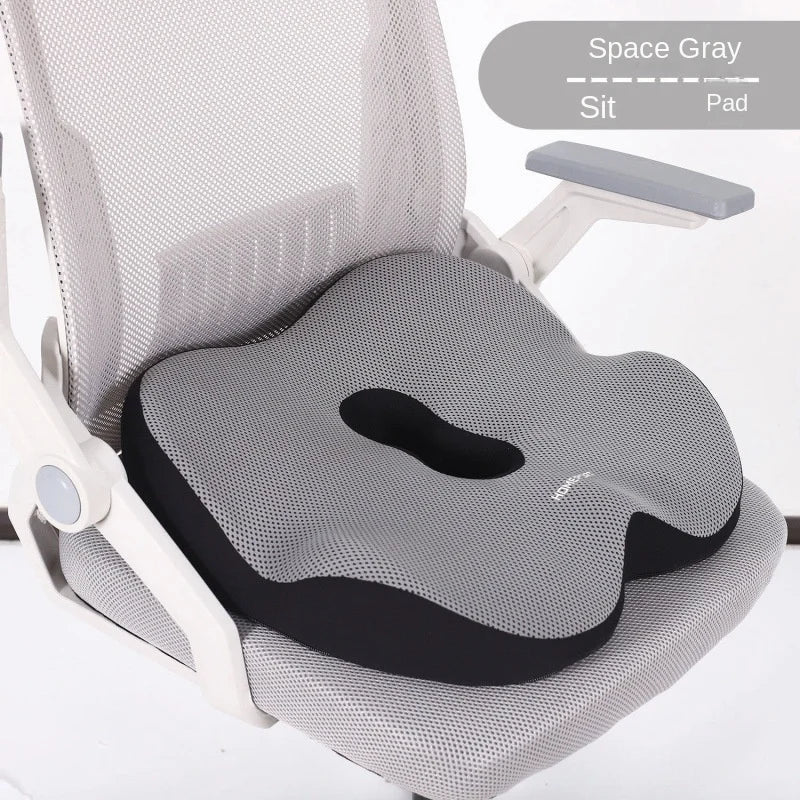 Pelvic Tilt Correction Seat Cushion – Memory Foam Butt Cushion for Home, Office, and Car, Thickened Support Pad