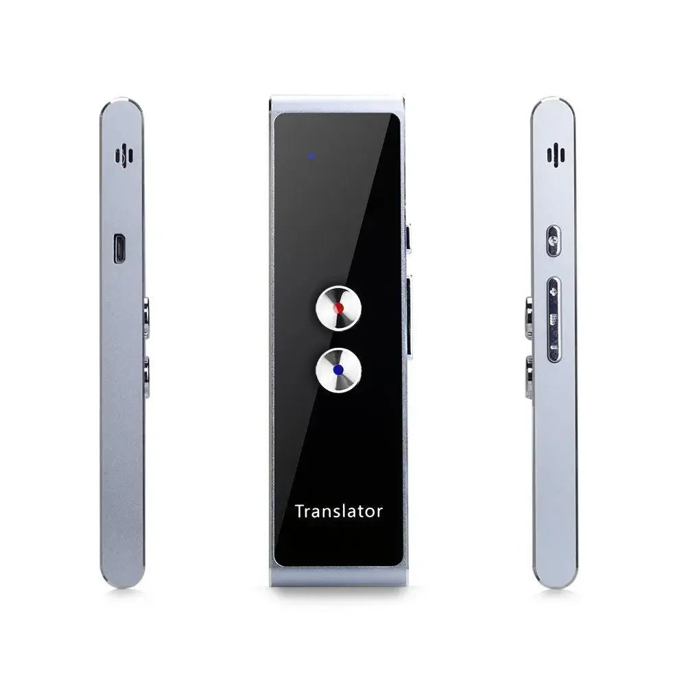 Wireless Voice Translator – 40 Languages Real-Time Two-Way Smart Instant Translation Device for Business, Travel & Study