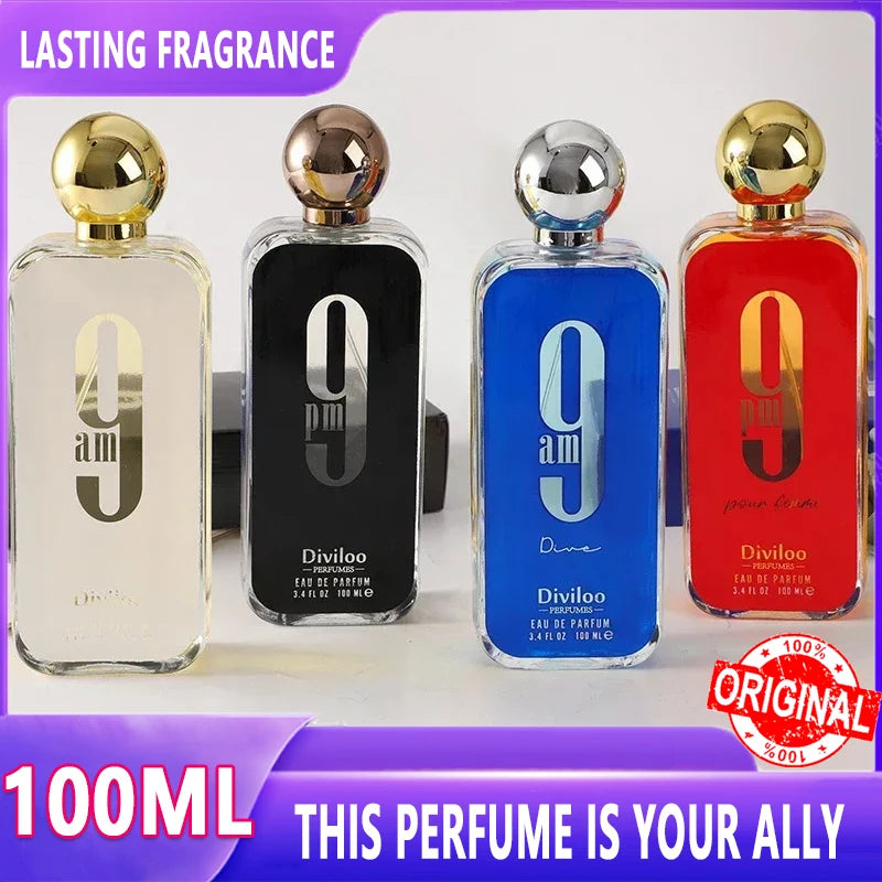 100ML Vanilla Perfume Spray for Women — Light Citrus Floral Fragrance, Long-Lasting Body Mist