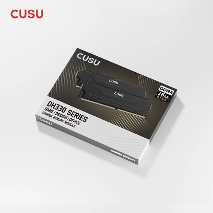 CUSU DDR4 RAM 8GB 16GB 3200MHz 3600MHz Desktop Memory 288-Pin UDIMM XMP 2.0 Heatsink for Motherboard