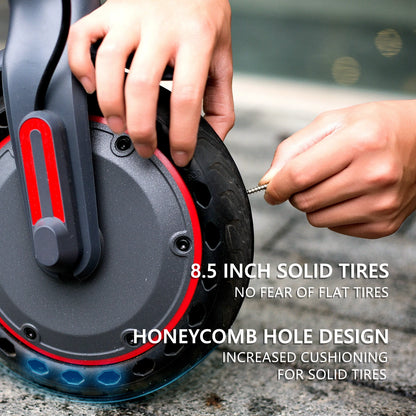 G5.0 Electric Scooter 36V — 10.5Ah Battery, 21-Mile Range, 19MPH, 350W Motor, 8.5-Inch Tires, Foldable E-Scooter