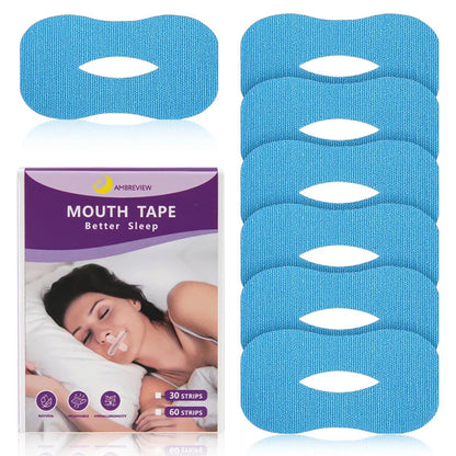 10/30Pcs Anti-Snoring Stickers – Breathing Improvement Patch for Children & Adults, Mouth Correction Orthosis Tape for Better Sleep