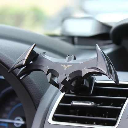 Bat-Shaped Gravity Car Phone Holder - Universal Air Vent Mount for 4-6.5 Inch Devices