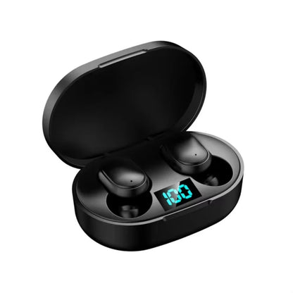 E6S TWS Bluetooth Earphones – Wireless Noise Cancelling Headset with Mic for Xiaomi & iPhone
