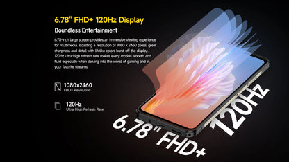 Ulefone Armor 25T Pro 5G Rugged Phone - Thermal Imaging, Android 14, 33W Fast Charging, 50MP+64MP, NFC, Waterproof Smartphone