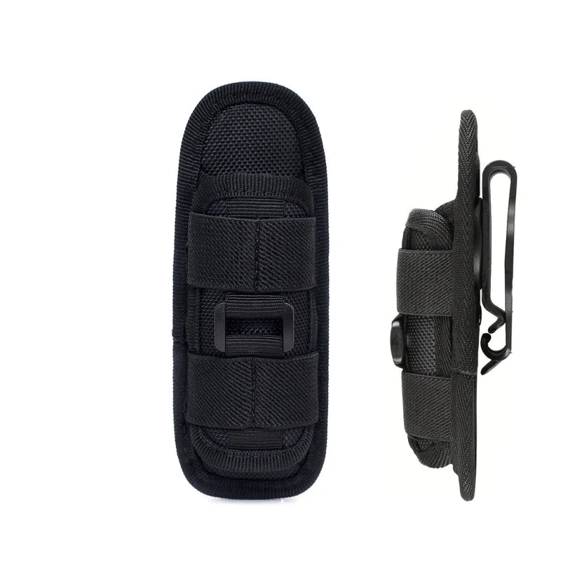 Tactical Triple-Light LED Flashlight – Ultra-Thin Aluminum Alloy EDC Rechargeable COB Work Light