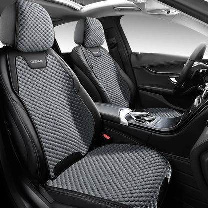 Ice Silk Car Seat Cushion - Breathable Ventilated Universal Front Seat Cover for All Seasons Comfort & Durability