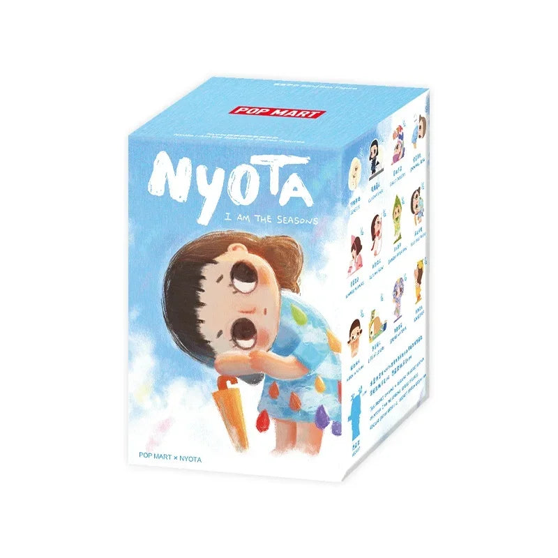 POP MART Nyota "I AM THE SEASONS" Blind Box – Kawaii Anime Action Figure Surprise Toy for Girls Gift