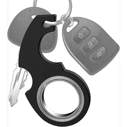 Karambit Spinner Keychain – High-Quality Metal Claw Knife Fidget Spinner with Textured Grip