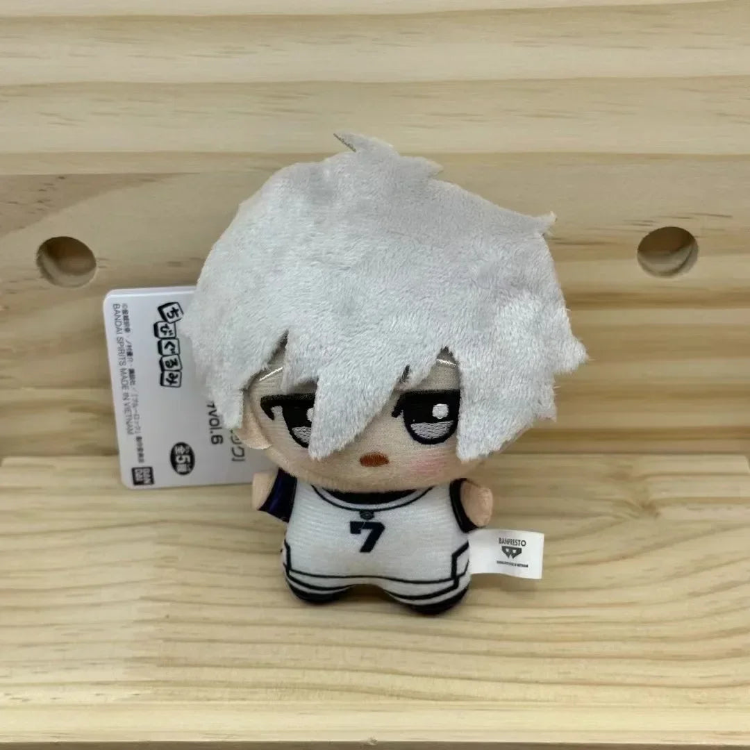 Mini Blue Lock Plush Keychain – Nagi Anime Backpack Charm & Cute Stuffed Doll Gift