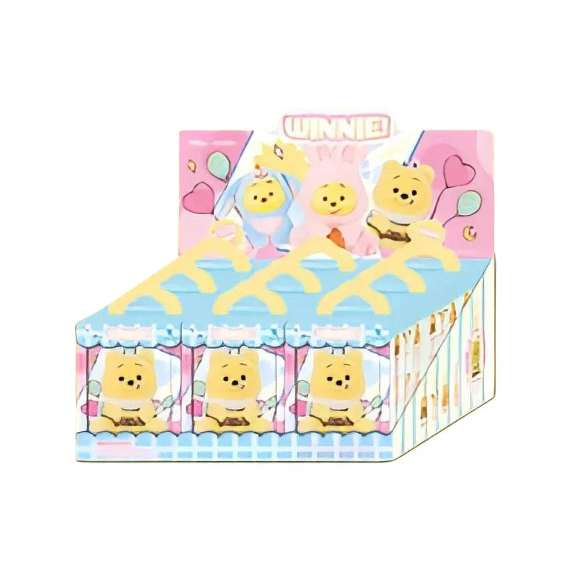 Disney Winnie the Pooh Naughty Party Blind Box – Vinyl Plush Pooh Bear Pendant & Surprise Toy
