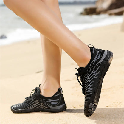 Unisex Aqua Water Shoes – Anti-Slip Quick-Dry Barefoot Sneakers for Beach, Swimming, Wading & Outdoor Activities