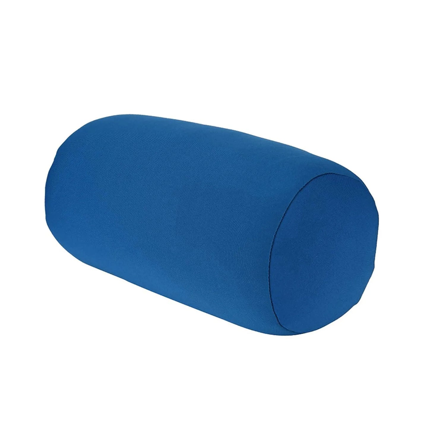 30x16cm Cylindrical Microbead Roll Pillow — Mini Back & Neck Cushion for Travel, Bed, and Home Decor