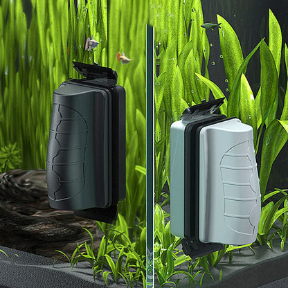 Magnetic Fish Tank Cleaning Brush – Carbon Fiber Algae & Moss Remover with Suspension Blade