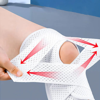 Sports Kneepad - Pressurized Elastic Knee Pad for Men and Women, Arthritis Joint Protector, Fitness Gear Volleyball Brace