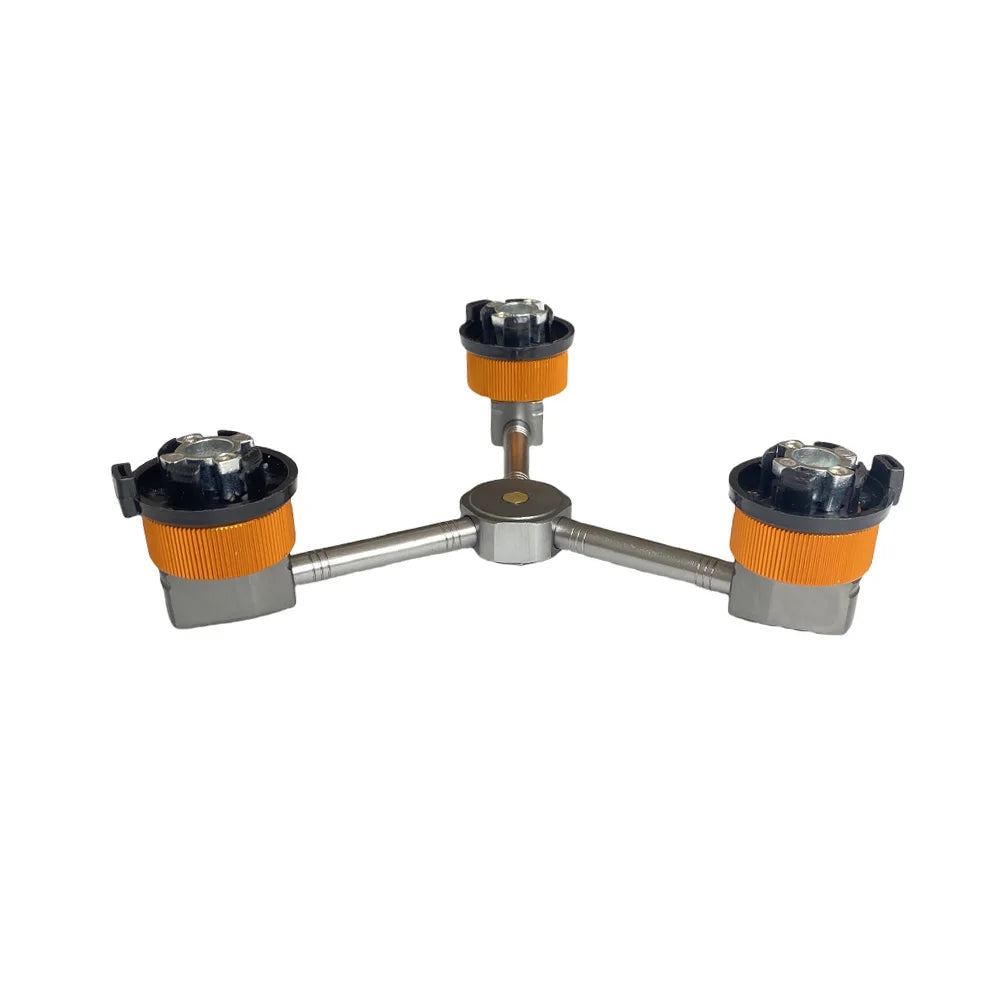 3-in-1 Butane Gas Adapter - Three-Outlet Fuel Tank Conversion & Gas Distributor Head