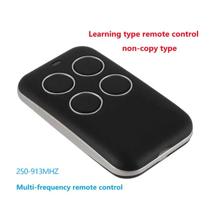 Multifrequency Garage Door Remote Control – 4 Channel Keychain Duplicator for 868, 433, 315, 330, 390 MHz Gates