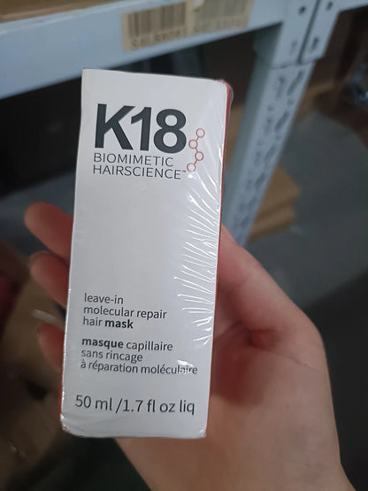 5/1pcs K18 Leave-In Molecular Keratin Repair Hair Mask – Deep Treatment to Soften & Restore Damaged Hair and Scalp