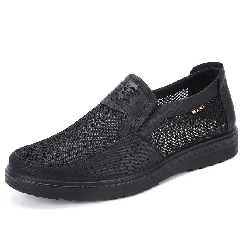 New Comfortable Men’s Casual Shoes – Breathable Mesh, Non-Slip Lightweight Sneakers, Summer Footwear in Big Sizes 38-48