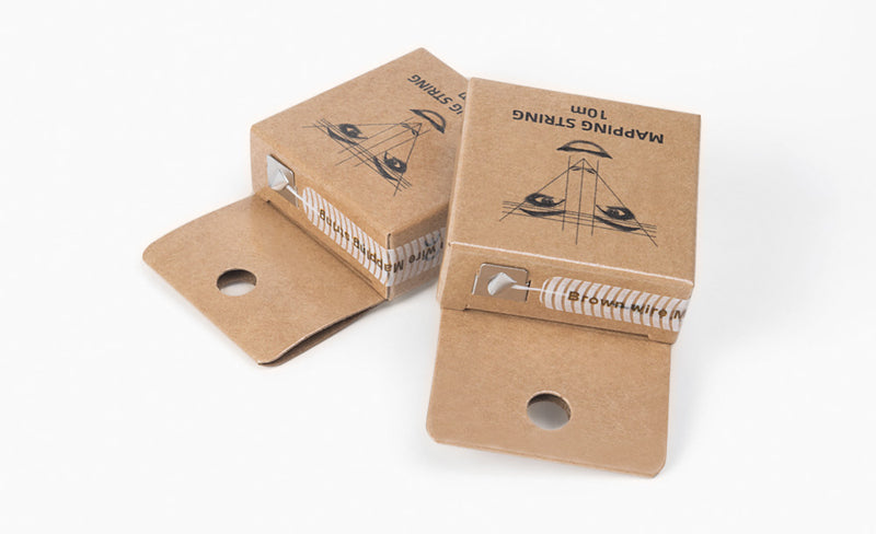 10m Pre-Inked Mapping String for Eyebrows – Microblading & PMU Marker Thread in Box for Tattoo Brow Mapping