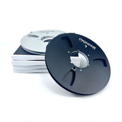 Pioneer PR100 10.5" X ¼" Inch Empty Aluminum Reel: NAB Reel-to-Reel Tape Recorder Accessory - Disc Opening Machine Parts