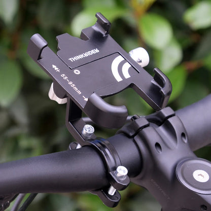 ThinkRider Anti-Vibration Bicycle Phone Mount for Mountain & Road Bikes – Navigation & Mobile Stand for E-Bikes