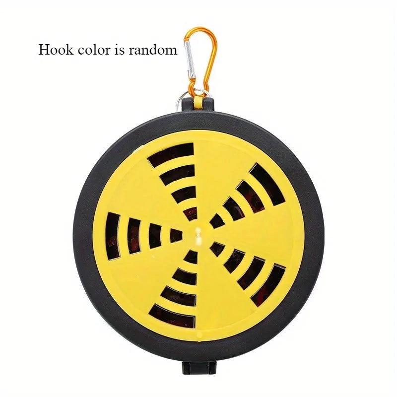 Portable Mosquito Incense Holder - Hangable Outdoor & Indoor Repellent Box for Camping and Fishing