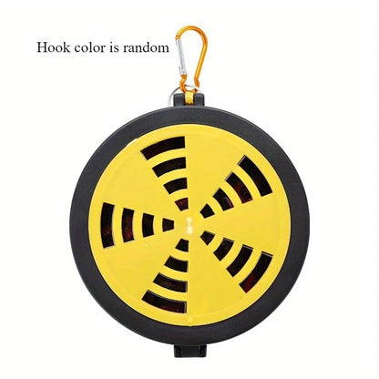 Portable Mosquito Incense Holder - Hangable Outdoor & Indoor Repellent Box for Camping and Fishing