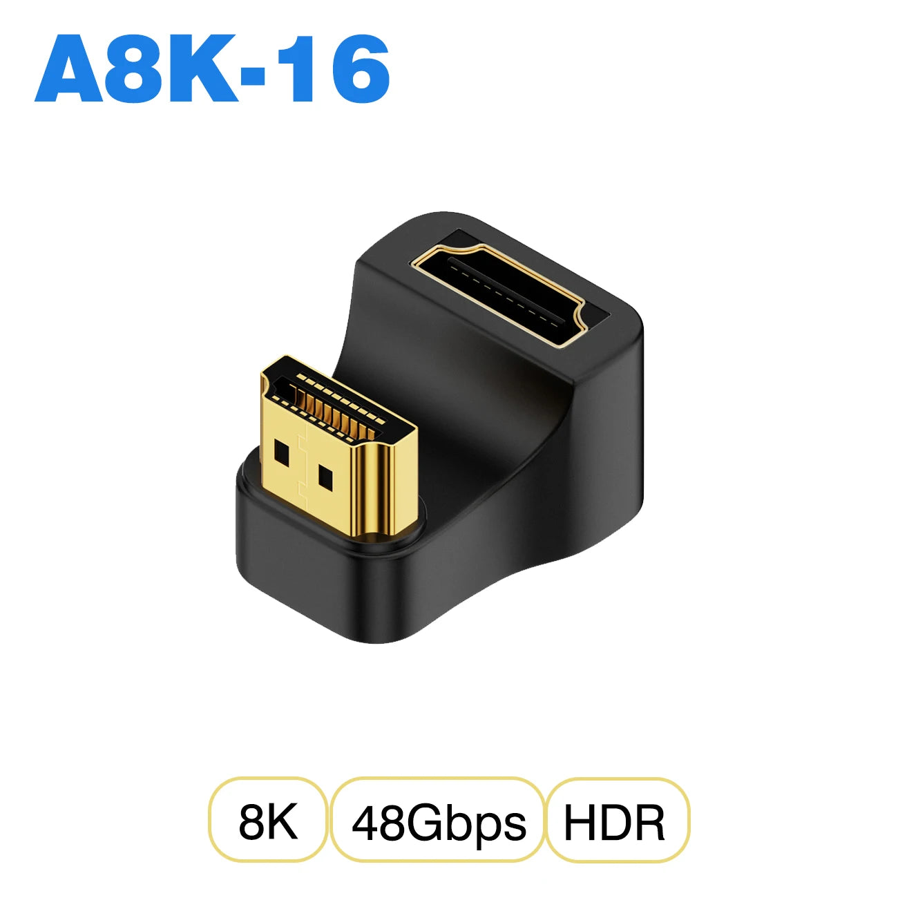 HDMI-Compatible Cable Adapter – Mini/Micro HDMI to HDMI 2.1 Converter, 48Gbps, 8K60Hz, 4K120Hz for PS4, PS5, Laptop, PC, Projector