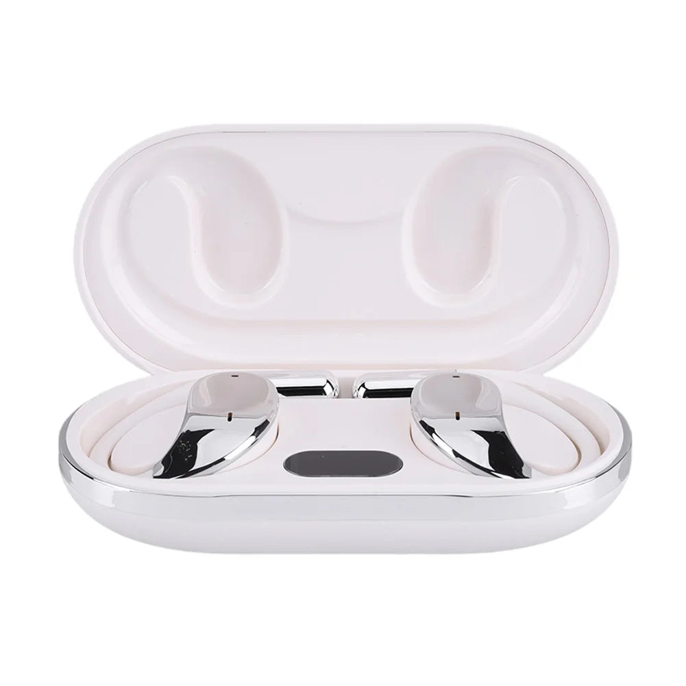 Wireless Bluetooth Translation Earbuds - Real-Time AI Translator Headphones with 140 Language Support for Travel & Business