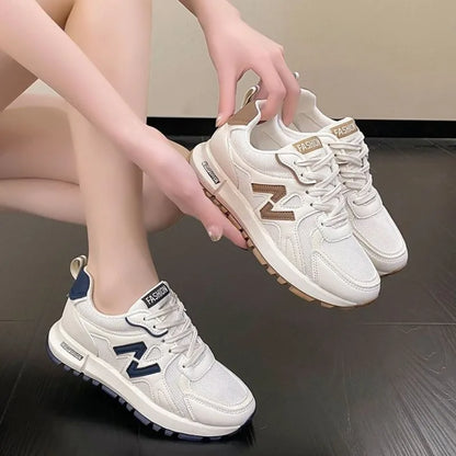 Sports Shoes for Women – 2024 Spring New Versatile Anti-Slip Casual Shoes, Soft Sole Running Little White Shoes