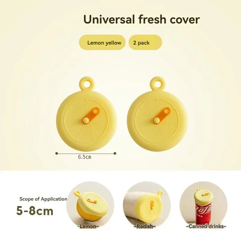 Reusable Silicone Stretch Lids – Self-Sealing Universal Covers for Bowls, Pots & Pans