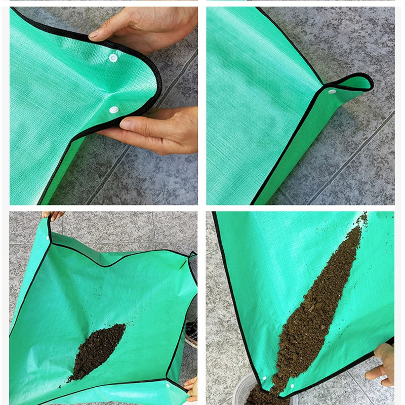 Foldable Waterproof Planting Mat 50cm-100cm - Ideal for Gardening, Potting, and Transplanting - Protect Your Garden Plants with this Flower Pot Pad (1pcs)