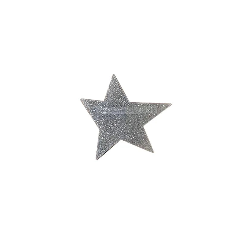 Y2K Star Pentagram Hair Clip – Sparkling Trendy Niche Sweet Cool Spicy Girl Personalized Fashion Hair Accessory