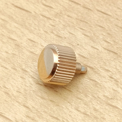 Silver, Gold & Black Watch Crown — Replacement for NH34/NH35/NH36 Movements SKX007