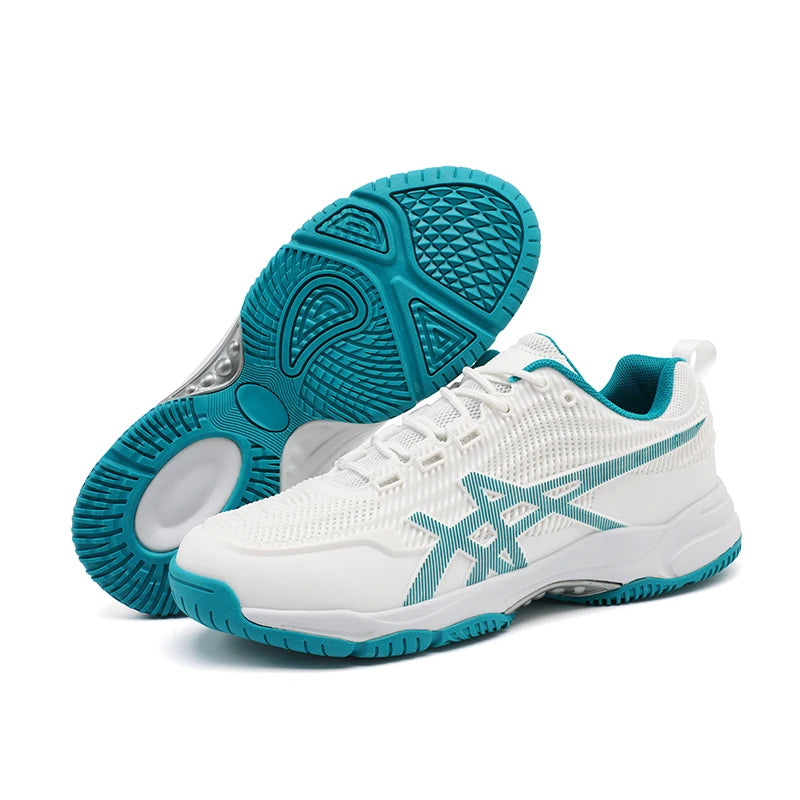 Unisex Indoor Court Sports Shoes - Non-Slip Breathable Sneakers for Badminton, Table Tennis, Volleyball & Handball