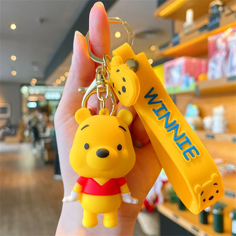 Kawaii Anime Disney Toy Story Keychain – Cartoon Doll Pendant Keyring for Kids, Personalized Gift