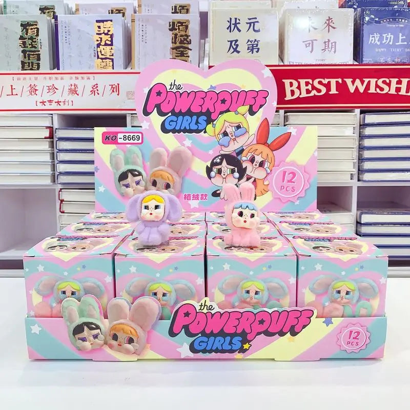 12pc Crying Baby Plush Figurine Blind Box — Cute Cartoon Mini Dolls for Desktop Decoration & Gift