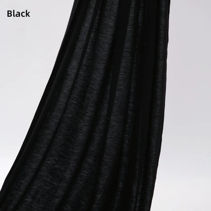 29 Color Jersey Hijab Scarf - Solid Cotton Stretch Muslim Head Wrap Turban Shawl