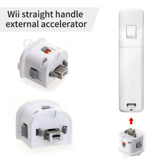 Nintendo Wii Motion Plus Adapter - Enhanced Sensor Accessory for Wii Remote Controller Gaming